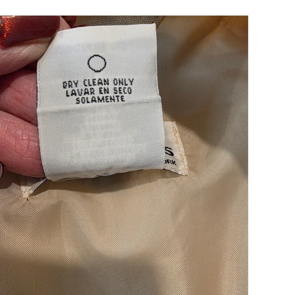 Ultra Dress New York Floral Butterfly Sheath Women Size 12‎ Beige Wedding guest - Picture 9 of 9
